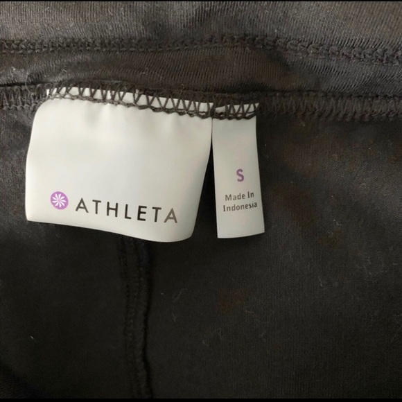 ATHLETA Beachcomber black high low skirt S - Picture 4 of 6